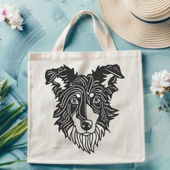 Unique Australian Shepherd - Vinyl PNG