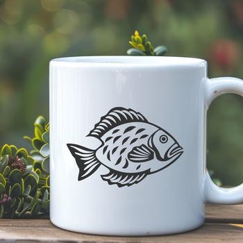 Stunning Crappie - DXF Format