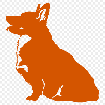 Beautiful Welsh Corgi Digital Drawing