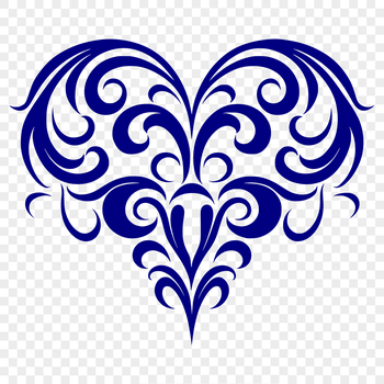 Beautiful Love Heart - For Laser Cutter Project