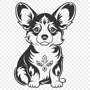 Unique Welsh Corgi - For Vinyl Project