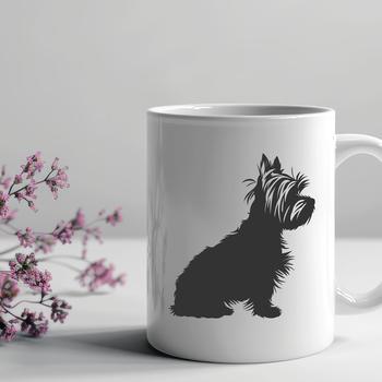 Beautiful Yorkshire Terrier - For Sublimation Project