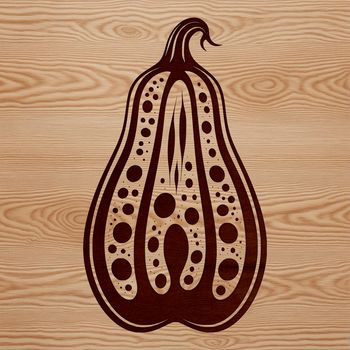 A high-quality vector illustration of a squash in various formats including SVG.
