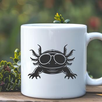 Unique Axolotl In SVG Format