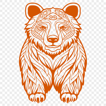 Unique Bear Clipart