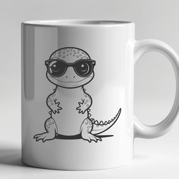 A detailed illustration of a salamander animal in vector format.