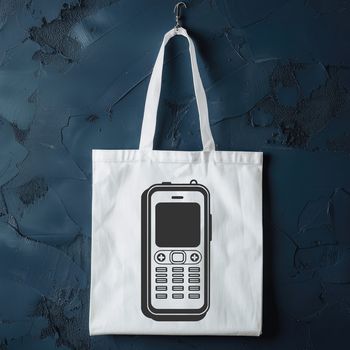 Phone clip art illustration with simple vector design suitable for commercial or personal projects.