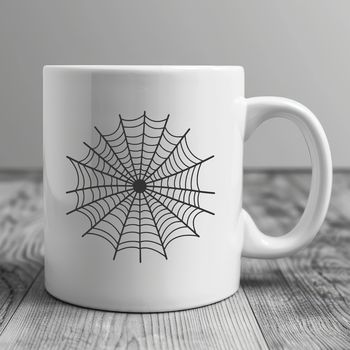 A delicate web pattern created using vector graphics.