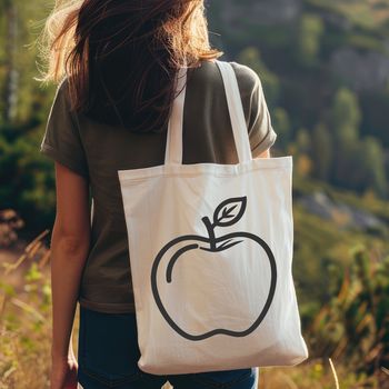 A simple illustration of a red apple with a stem, suitable for various design applications.