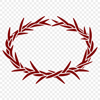 Illustrative depiction of the Crown of Thorns, a symbol with religious significance.