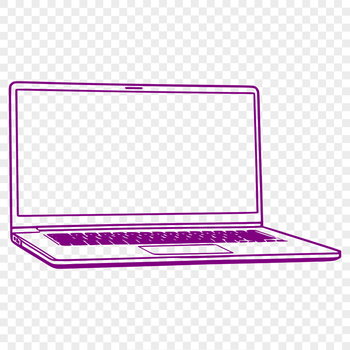 Computer illustration with detailed digital components and keyboard.