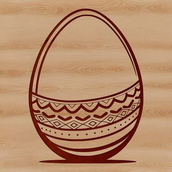 A colorful digital Easter egg design created in vector format for various cutting machines like Cricut.