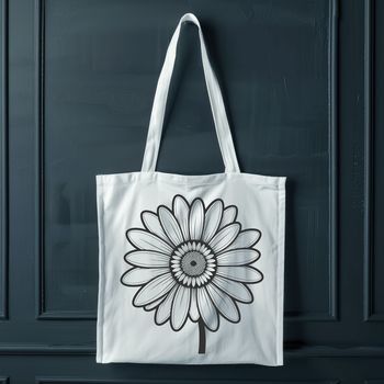 A detailed digital design of a single daisy with petals and center, suitable for various uses including crafts and designs.