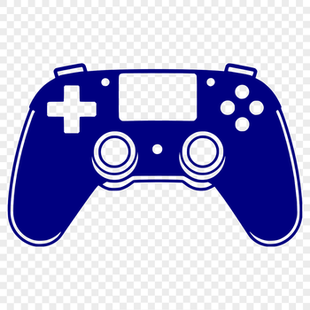 An electronic gamepad designed for playing games on various devices.