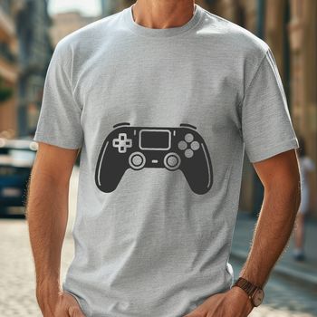 An SVG design of a gaming controller featuring standard button layout.