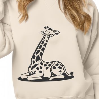 A tall savannah-dwelling mammal with long neck and legs.