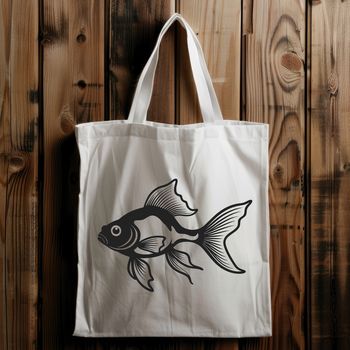 A colorful goldfish illustration in vector format.