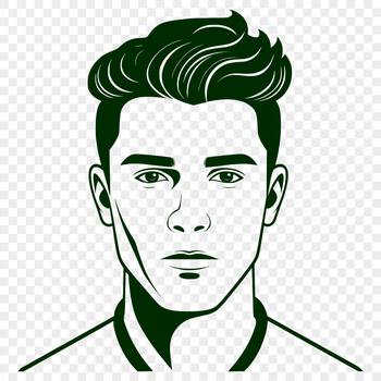 A simple male figure represented as a vector graphic.