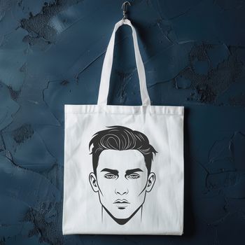 A detailed illustration of a male figure in various styles suitable for vector art.