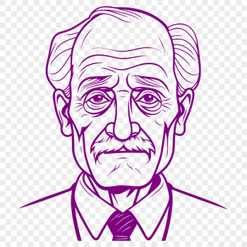 A vector illustration of a male figure, ideal for graphic design and cutting machine projects.