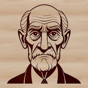A simple illustration of a man in various poses.