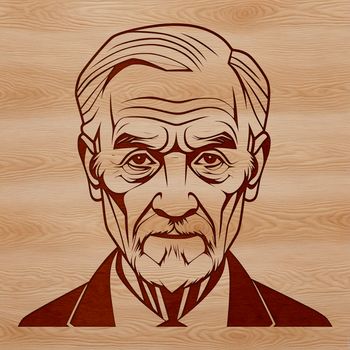 A digital representation of a male figure.