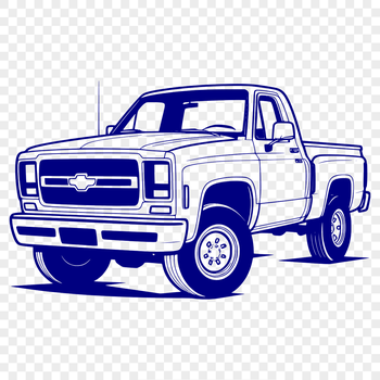 An SVG representation of a vehicle designed with precision and clarity.