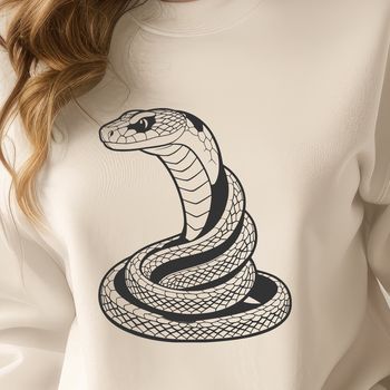 A colorful illustration of a snake in various poses, suitable for vector graphic design.