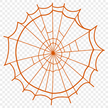 A intricate spider web design created in vector format using Adobe Illustrator.