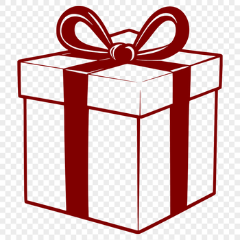 A simple vector illustration of a box with a lid, suitable for various uses including crafting and design projects.