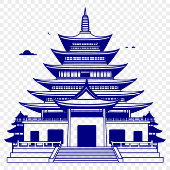 A traditional Buddhist temple with intricately designed architecture.