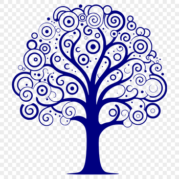 A high-quality tree graphic available for various applications and uses.