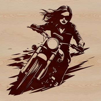 A high-quality design of a motorcycle for various uses.