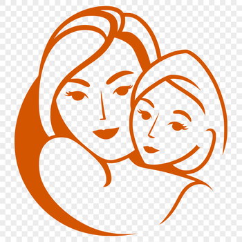 A simple illustration of a woman, suitable for various uses including Mothers Day cards and personal projects.