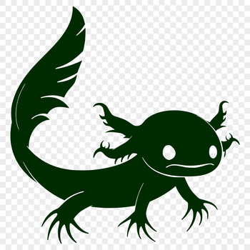 Free Beautiful Axolotl Artwork