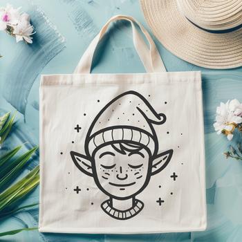 Free Unique Elf Clip Art