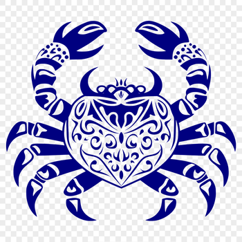 Beautiful Crab Printable Image