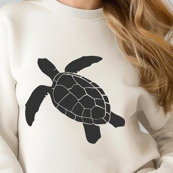 Stunning Sea Turtle - Vinyl PDF