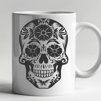 Beautiful Skull Vector Art