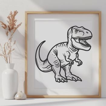 Creative T Rex - PDF Format