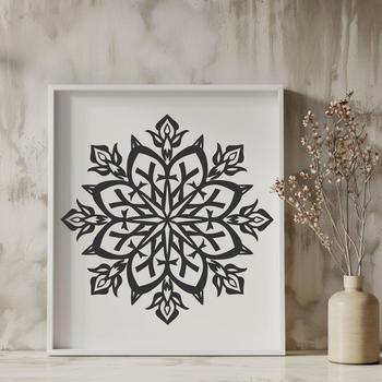 Free Snowflake Illustration