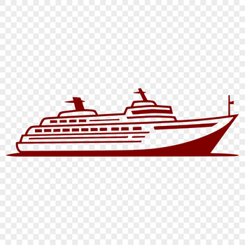 Unique Cruise Ship Stencil