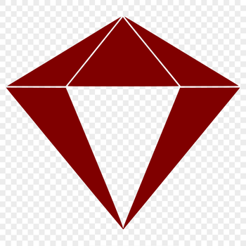 Geometric diamond shape design as a vector graphic, suitable for cutting machine stencils.