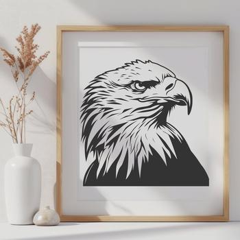 Unique Eagle In SVG & PNG