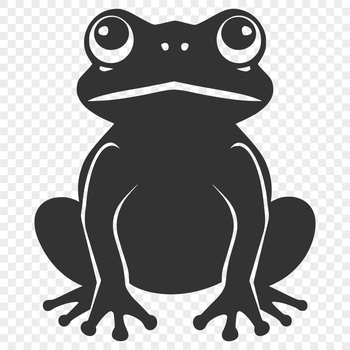 A detailed illustration of a toad's full body, suitable for various design purposes.