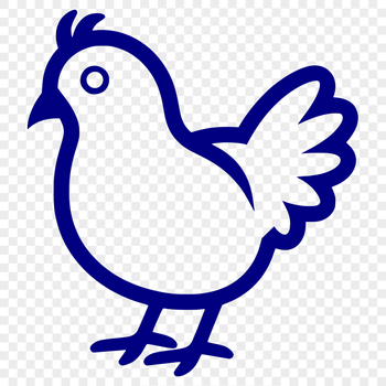 Artistic Chicken Image