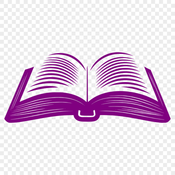 A digital illustration of a classic book with pages turned, suitable for educational purposes.