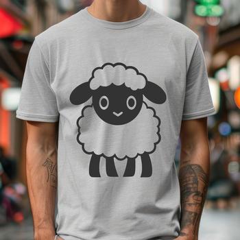 Artistic Sheep In PNG Format