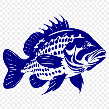 Artistic Fish SVG