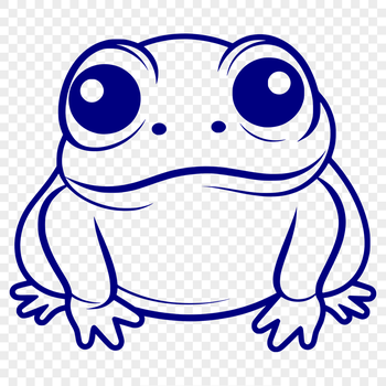 Unique Frog DXF